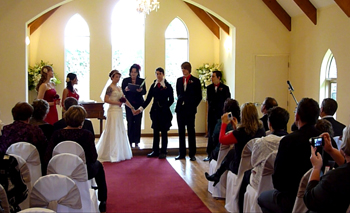 Alister & Rachel's Wedding at Cedar Creek Estate & Winery Chapel Mt Tamborine Gold Coast Hinterland